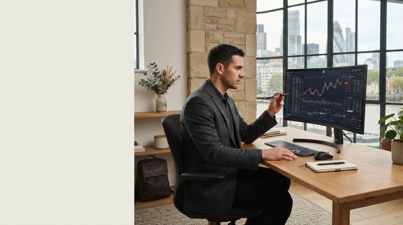 Interactive Trader AI AI risk management platform overview for UK investors